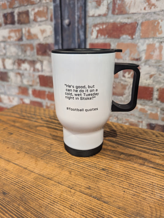 Football Quotes - Travel Mug